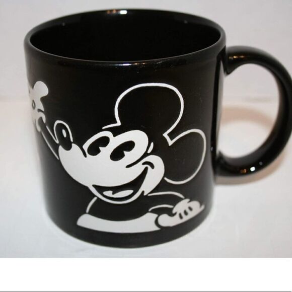 Disney Mickey Mouse Ta-daa Black 4" Coffee Mug - Picture 8 of 9